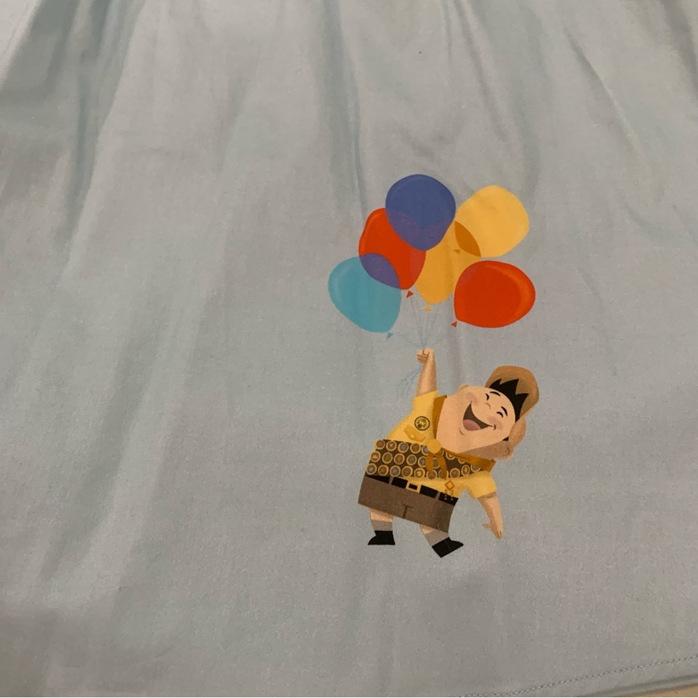 Rare Disney Up Balloon Dress Size Large NWT Carl Fredricksen House - Picture 9 of 11
